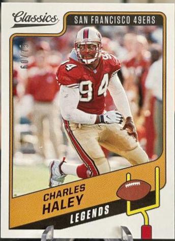 Charles Haley [Blue Back] #105