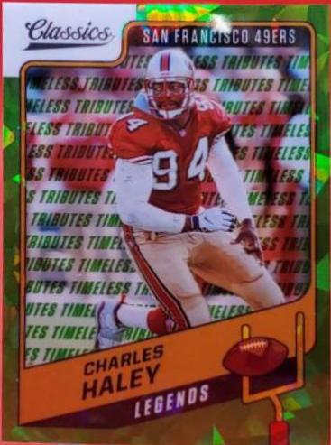 Charles Haley [H2 Premium Edition Timeless Tributes Green] #105