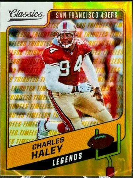 Charles Haley [Premium Edition Timeless Tributes Gold] #105