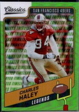 Charles Haley [Premium Edition Timeless Tributes Green] #105