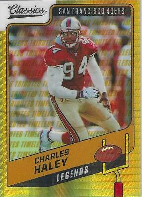 Charles Haley [Timeless Tributes Gold] #105