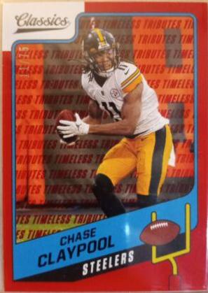 Chase Claypool [Timeless Tributes Red] #36