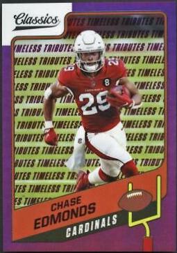 Chase Edmonds [Premium Edition Timeless Tributes Purple] #77