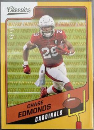 Chase Edmonds [Timeless Tributes Gold] #77