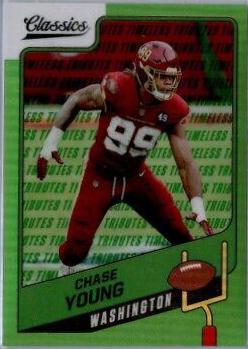 Chase Young [H2 Premium Edition Timeless Tributes Gold] #61