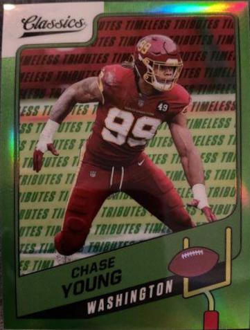 Chase Young [Premium Edition Timeless Tributes Green] #61