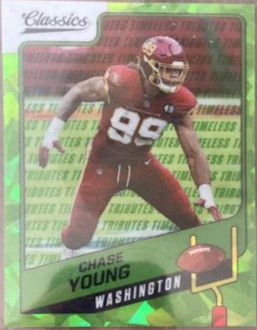 Chase Young [Timeless Tributes Green] #61