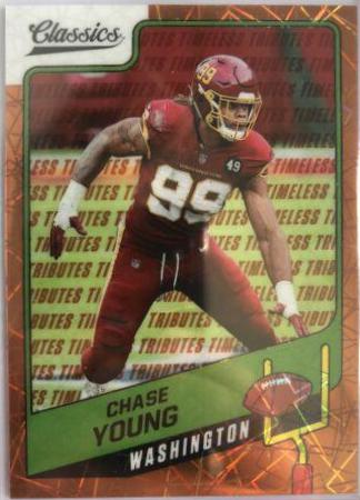 Chase Young [Timeless Tributes Orange] #61