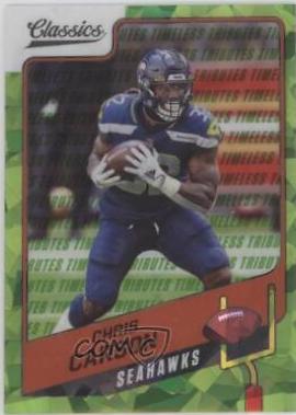 Chris Carson [H2 Premium Edition Timeless Tributes Green] #87