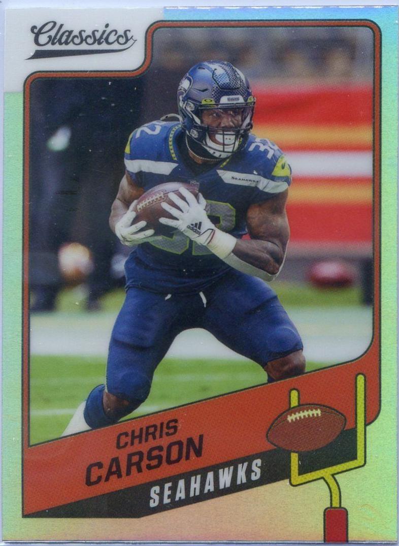 Chris Carson [Premium Edition Silver] #87