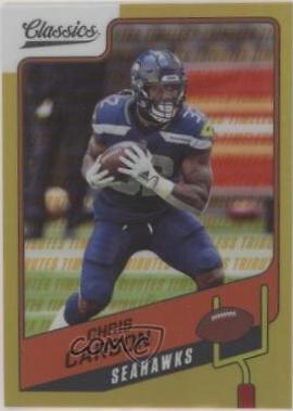 Chris Carson [Premium Edition Timeless Tributes Gold] #87