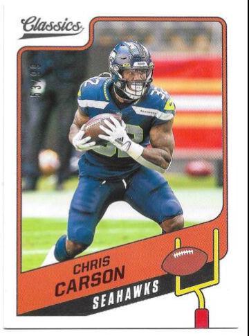Chris Carson [Red Back] #87