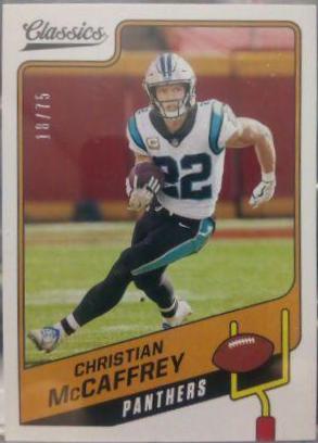 Christian McCaffrey [Blue Back] #17