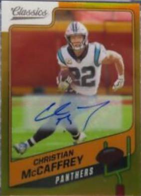 Christian McCaffrey [Premium Edition Significant Signature Gold] #17