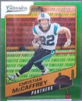 Christian McCaffrey [Premium Edition Timeless Tributes Green] #17
