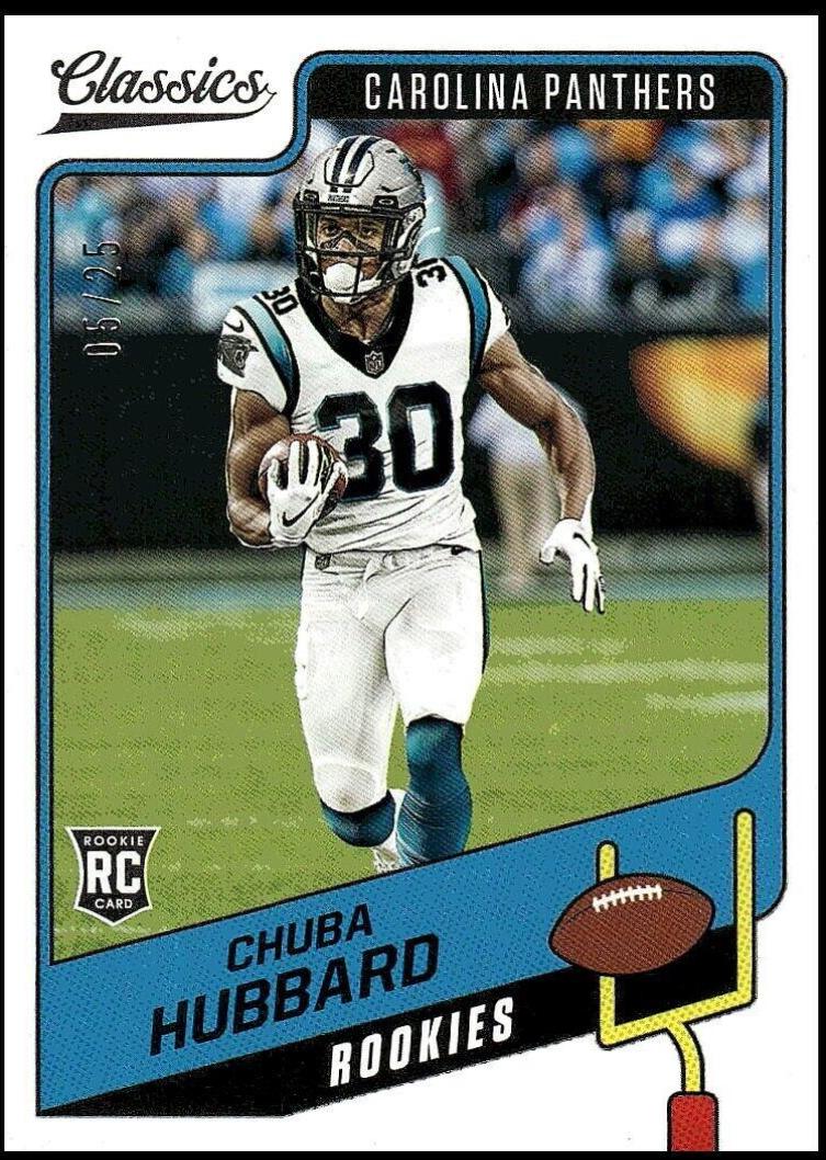 Chuba Hubbard [Blank Back] #175