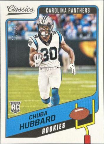 Chuba Hubbard [Green Back] #175