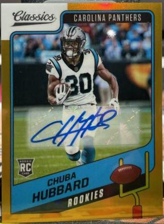Chuba Hubbard [Premium Edition Significant Signature Gold] #175