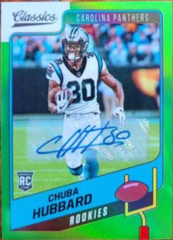 Chuba Hubbard [Premium Edition Significant Signature Green] #175