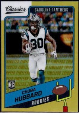 Chuba Hubbard [Premium Edition Timeless Tributes Gold] #175