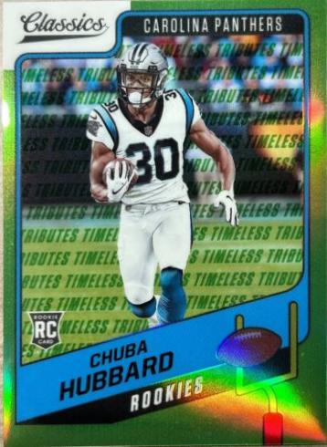 Chuba Hubbard [Premium Edition Timeless Tributes Green] #175