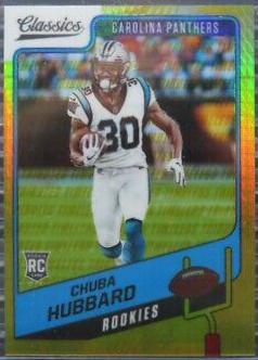 Chuba Hubbard [Timeless Tributes Gold] #175