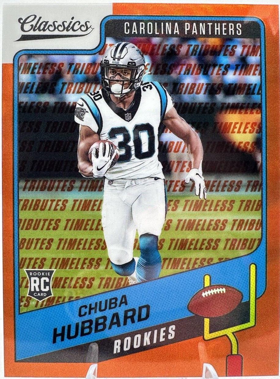 Chuba Hubbard [Timeless Tributes Orange] #175