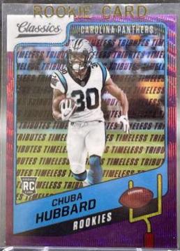 Chuba Hubbard [Timeless Tributes Purple] #175