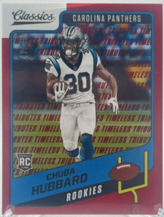 Chuba Hubbard [Timeless Tributes Red] #175