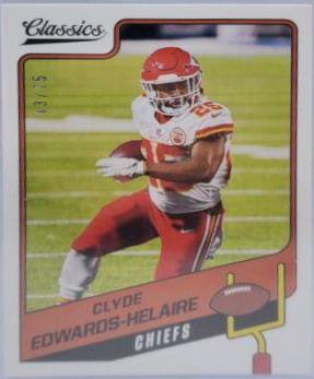 Clyde Edwards Helaire [Blue Back] #94
