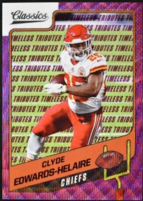 Clyde Edwards Helaire [H2 Premium Edition Timeless Tributes Purple] #94