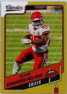 Clyde Edwards Helaire [Premium Edition Timeless Tributes Gold] #94