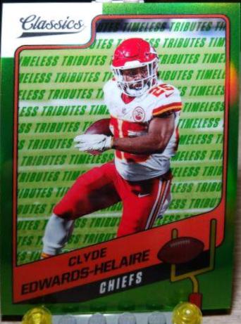 Clyde Edwards Helaire [Premium Edition Timeless Tributes Green] #94