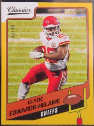 Clyde Edwards Helaire [Red Back] #94