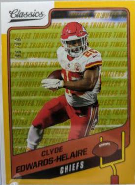 Clyde Edwards Helaire [Timeless Tributes Gold] #94