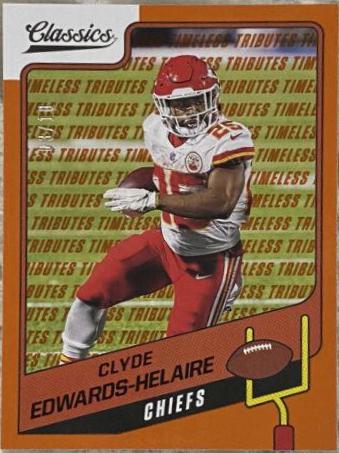 Clyde Edwards Helaire [Timeless Tributes Orange] #94