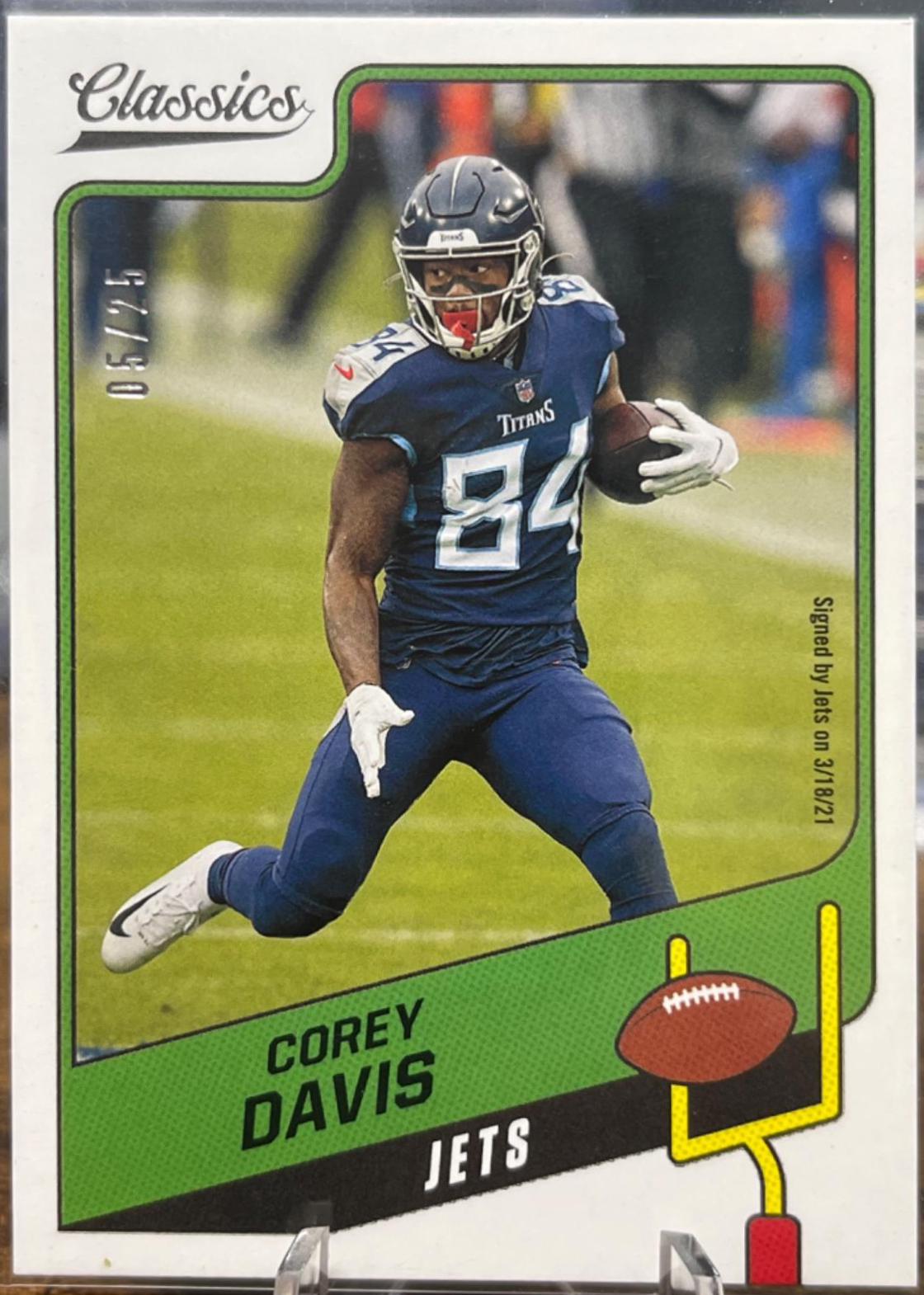 Corey Davis [Blank Back] #72