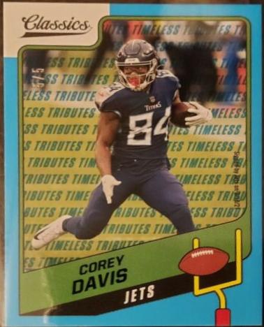 Corey Davis [Timeless Tributes Blue] #72