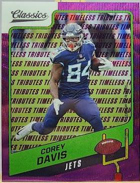 Corey Davis [Timeless Tributes Purple] #72