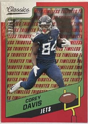 Corey Davis [Timeless Tributes Red] #72