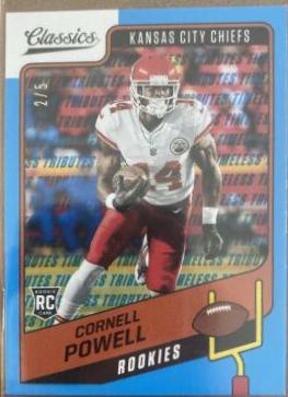 Cornell Powell [Premium Edition Timeless Tributes Blue] #190