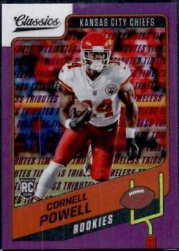 Cornell Powell [Premium Edition Timeless Tributes Purple] #190