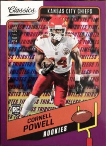 Cornell Powell [Timeless Tributes Purple] #190