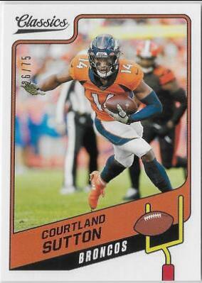 Courtland Sutton [Blue Back] #89