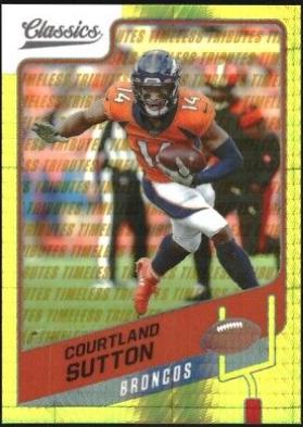 Courtland Sutton [H2 Premium Edition Timeless Tributes Gold] #89