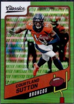 Courtland Sutton [Premium Edition Timeless Tributes Green] #89