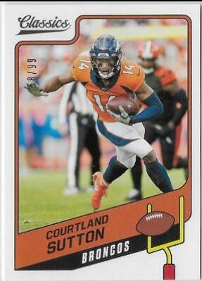 Courtland Sutton [Red Back] #89