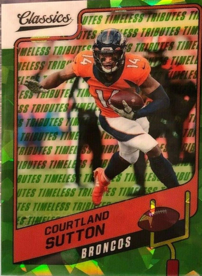Courtland Sutton [Timeless Tributes Green] #89
