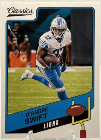 D'Andre Swift [Green Back] #42