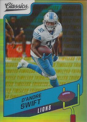 D'Andre Swift [Premium Edition Timeless Tributes Gold] #42